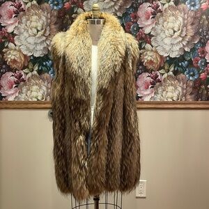 Fur Coat,  Fur Vest,  Vintage